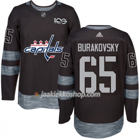Miehille NHL Washington Capitals Pelipaita Andre Burakovsky 65 1917-2017 100th Anniversary Adidas Musta Authentic